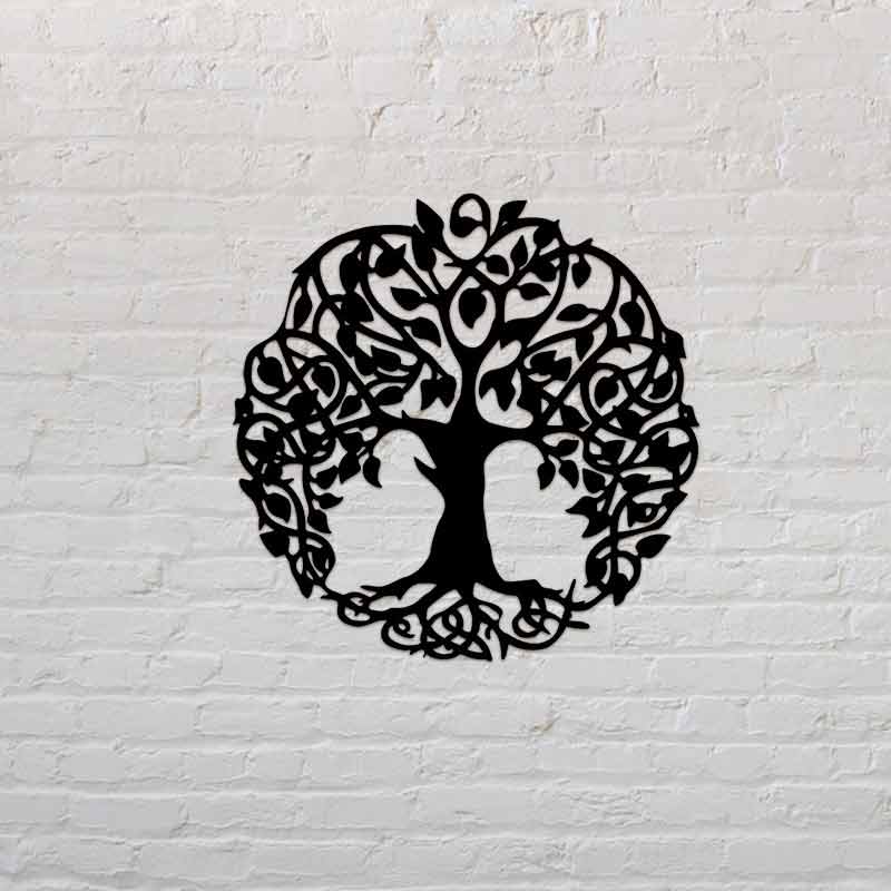 Tree Of Life Metal Wall Hanging Family Tree Room Decor