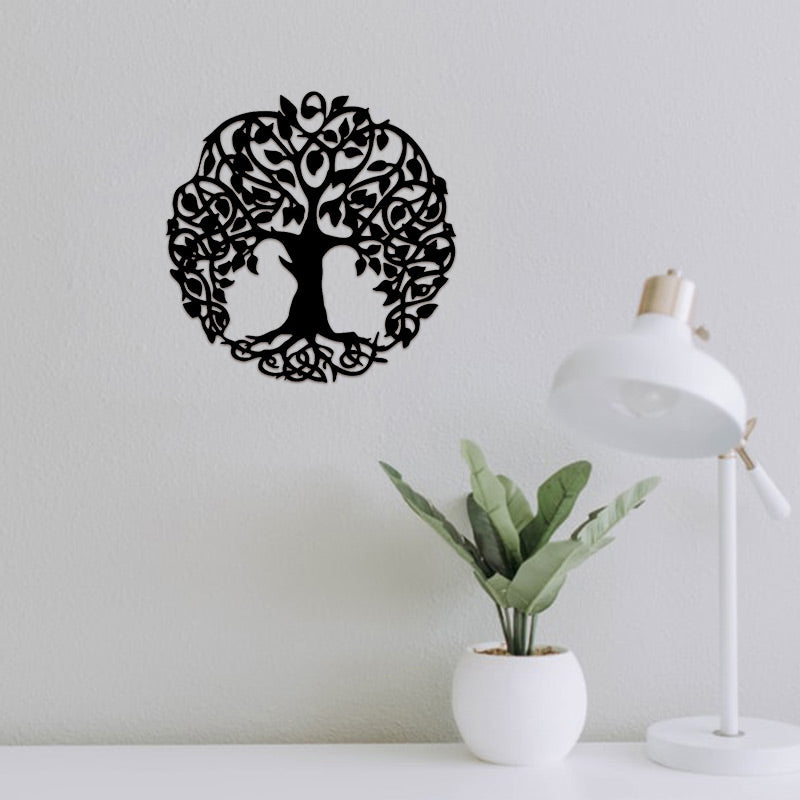 Tree Of Life Metal Wall Hanging Family Tree Room Decor