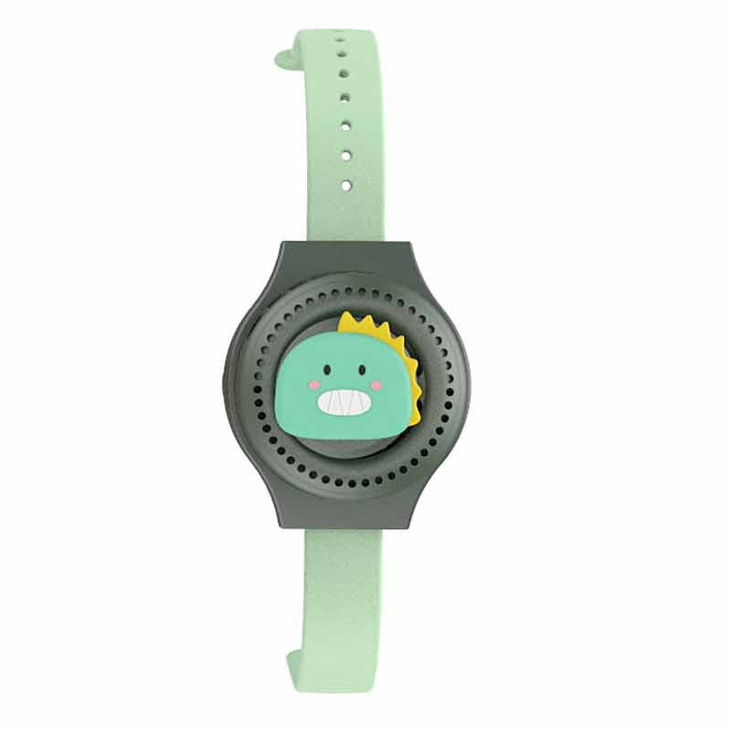 Watch Fan USB Charging Portable Leafless Cartoon Wrist Fan