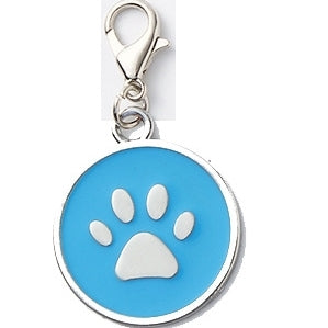 Paw Pendant Custom Dog Paws Plate Personalized Engraved Puppy ID Collar Paw Tags