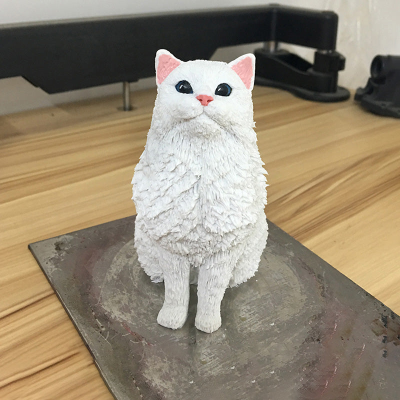 Make custom Cat Figurines from photos