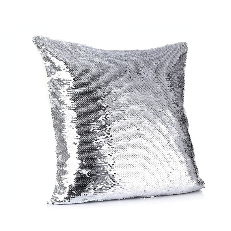 Custom Photo Magical Sequins Pillowcase Shinny Sequins Personalized Gift Throw Pillow Case